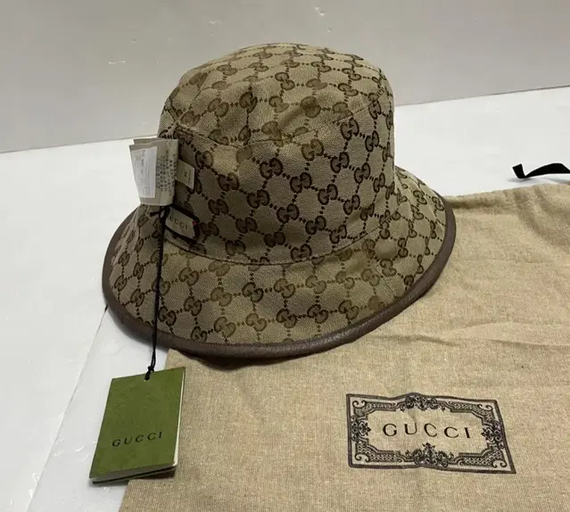 구찌 벙거지 양면 모자 gucci