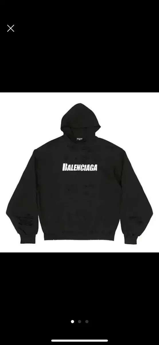 [XXS] Balenciaga Detroit Hoodie