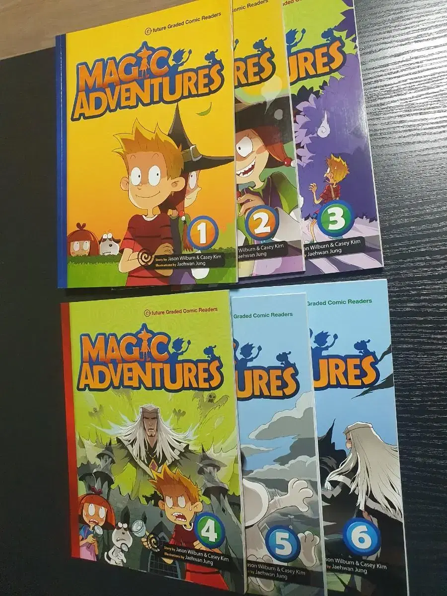 Magic adventures 만화6권+CD6 미사용