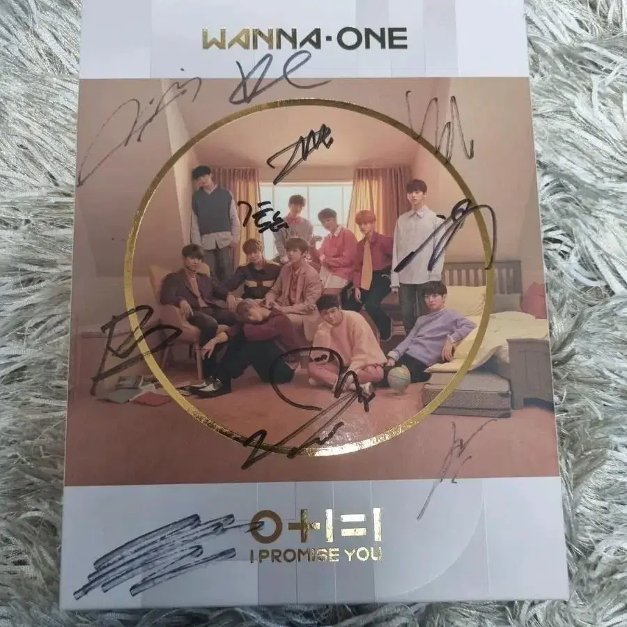 워너원 wannaone 친필 사인 싸인 비매 앨범  kpop