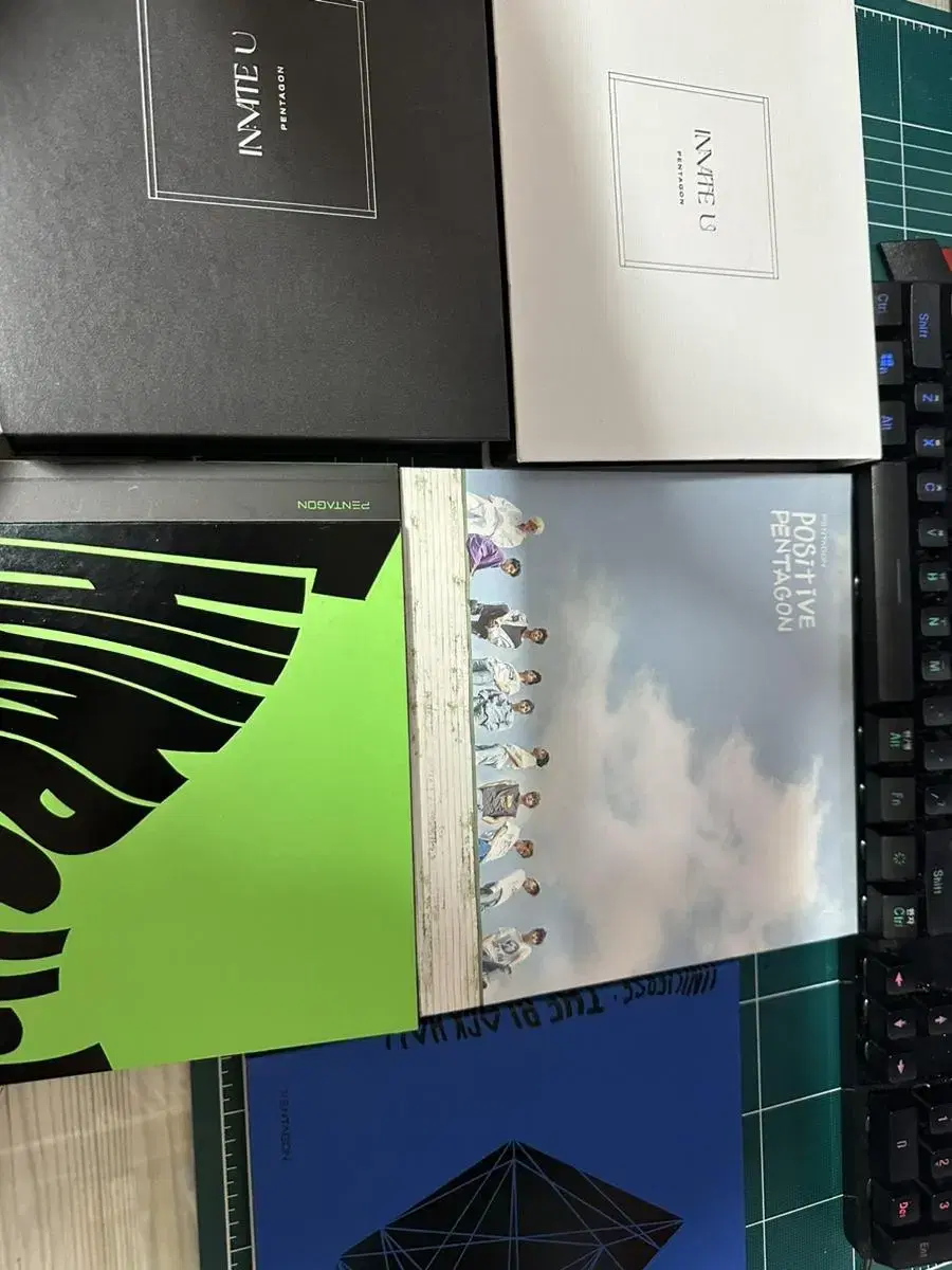 Pentagon album,posters, stickers