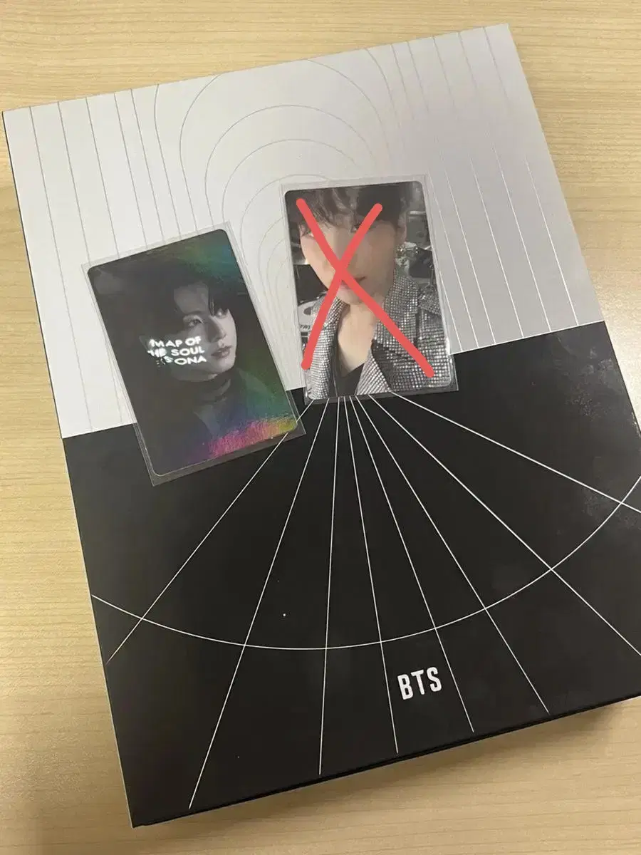 bangtan mapsol concept photobook special set hologram jungkook photocard lew suga photocard