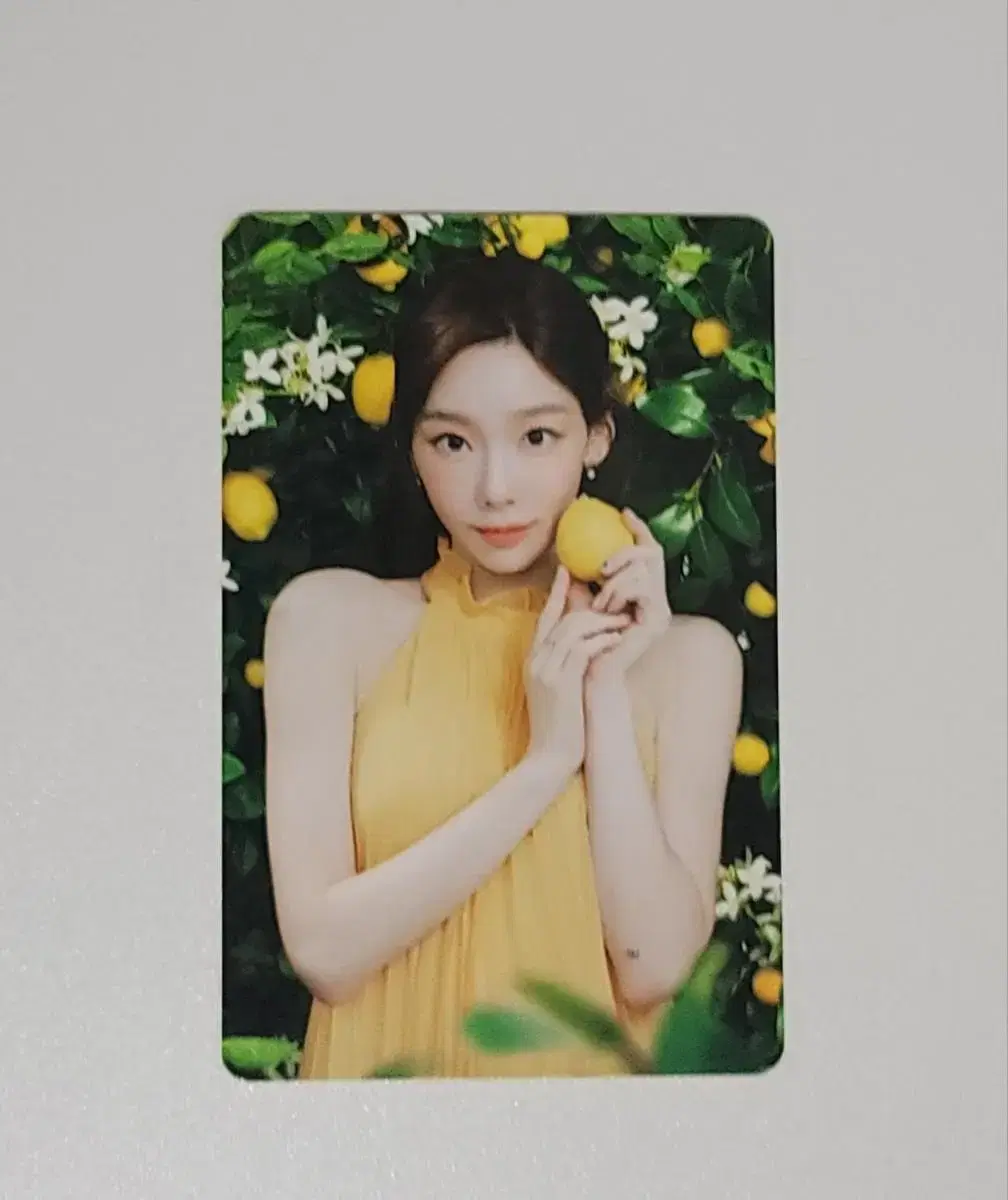 Taeyeon Chingtao Photocard