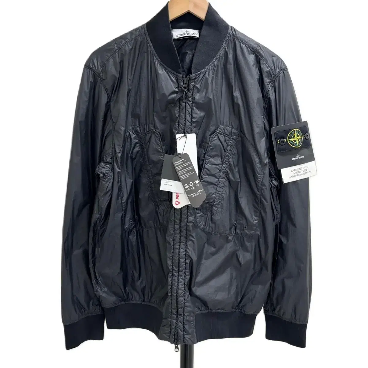 (L) Stone Island Microyan PrimaLoft Windbreaker