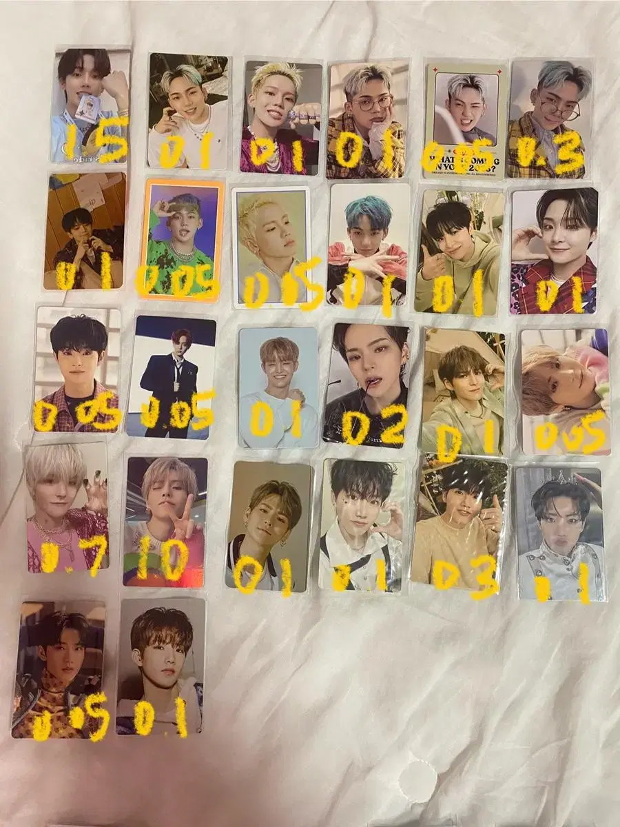 Treasure photocard hyunsuk jihoon yoshi junkyu asahi jaehyuk doyoung haruto jungwoo Junghwan