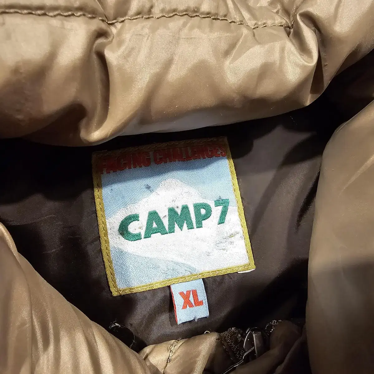 CAMP7 패딩 조끼 XL