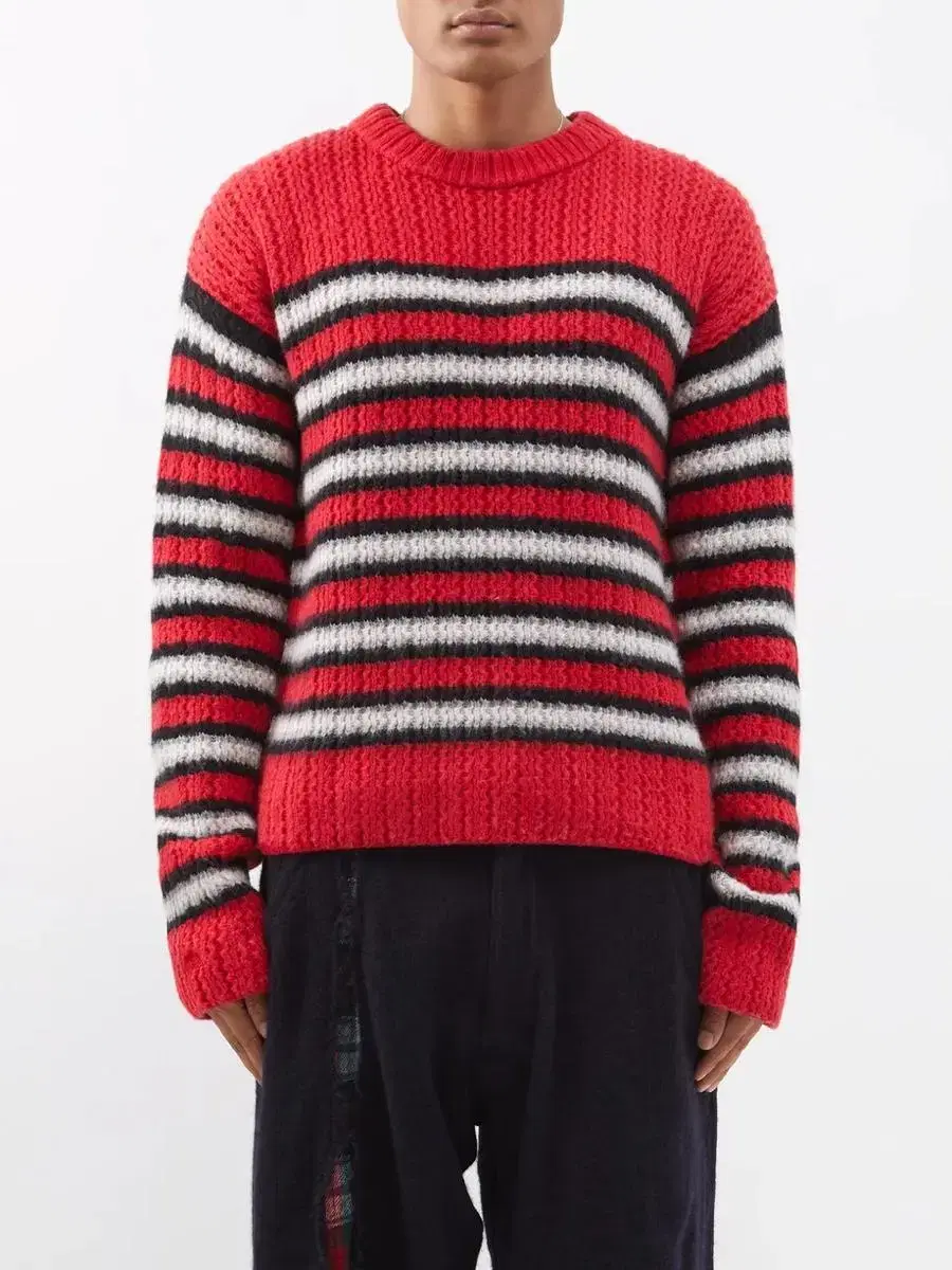 [M] ERL Striped Knit Sweater