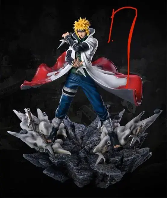 Naruto Resin Statues Minato Team in Bulk