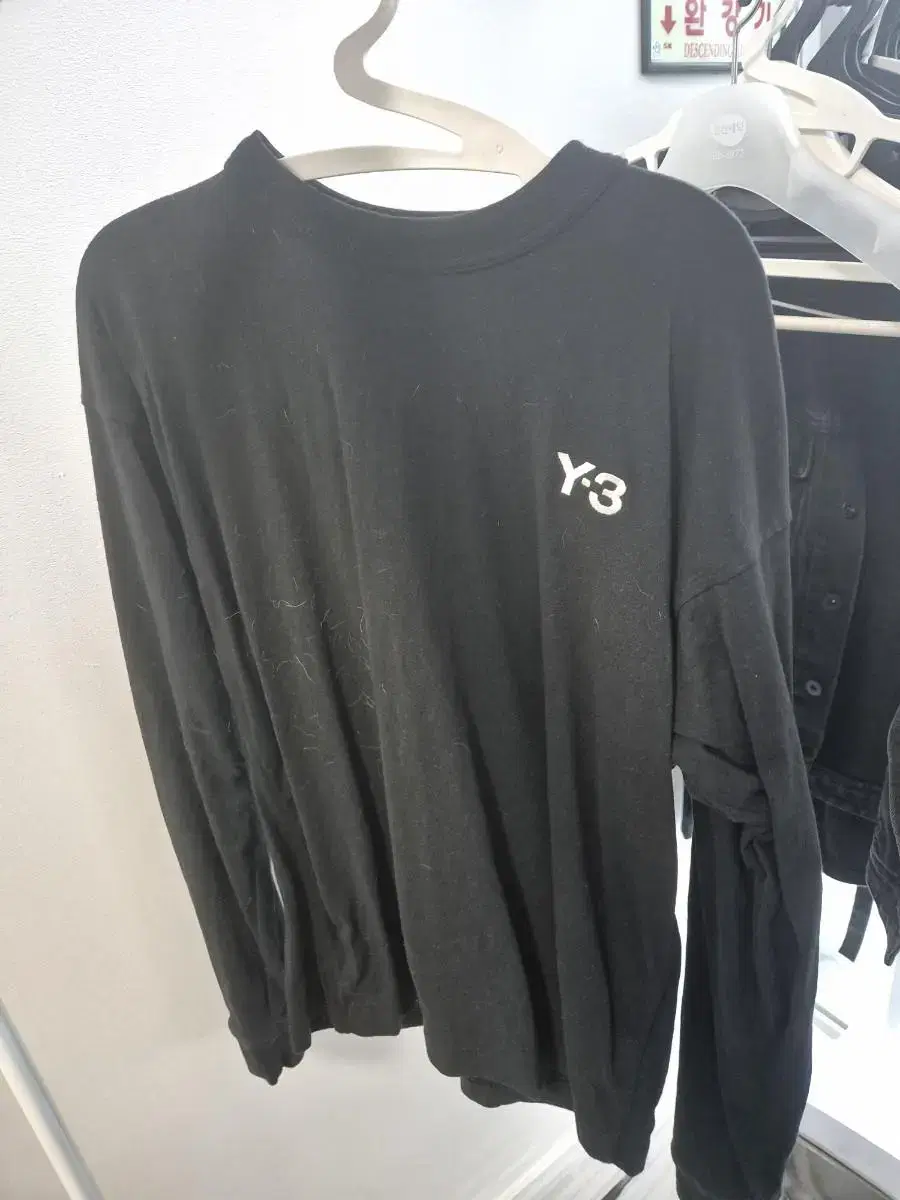 y-3 긴팔 티셔츠