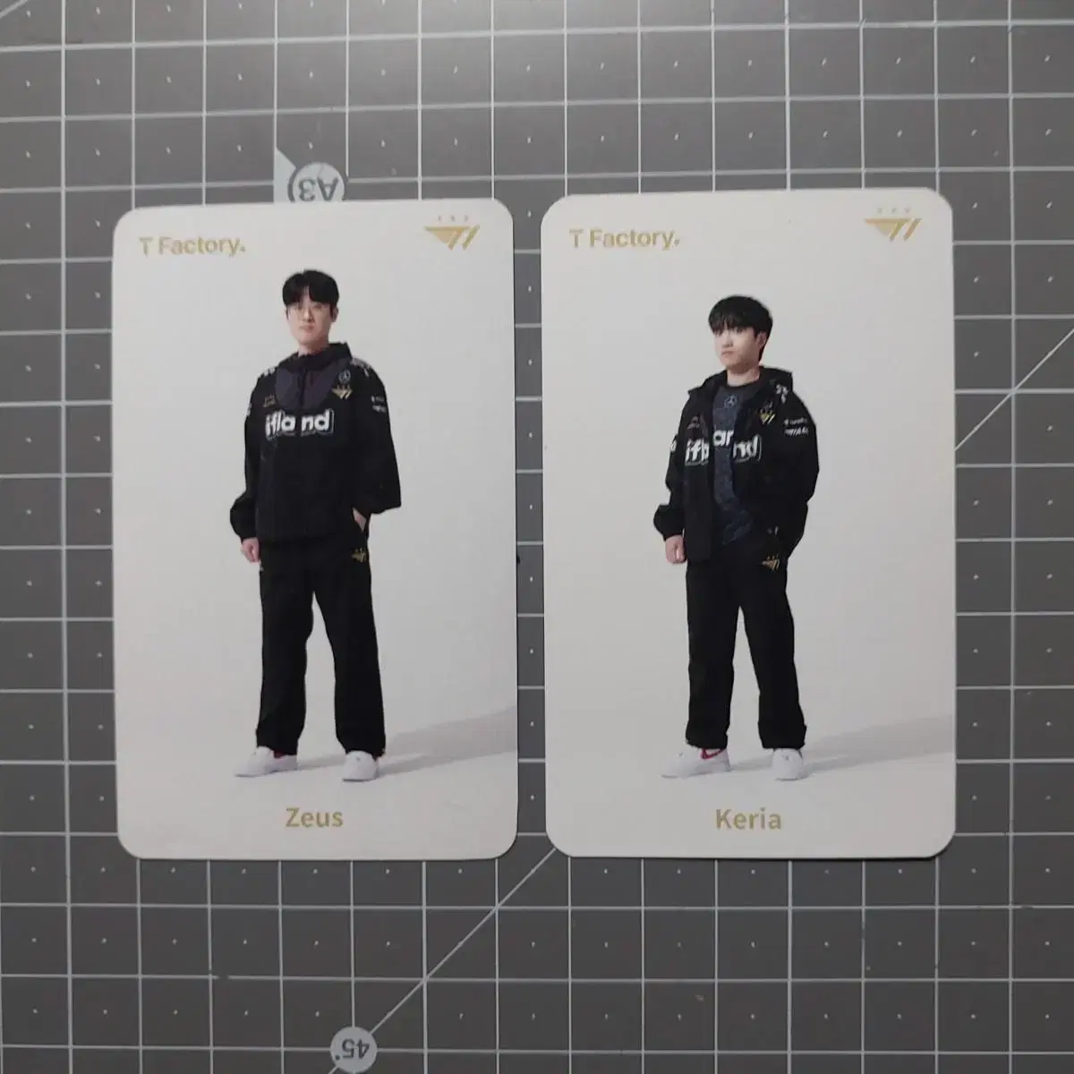 T1 Zeus Keria Tea Factory photocard wts sells