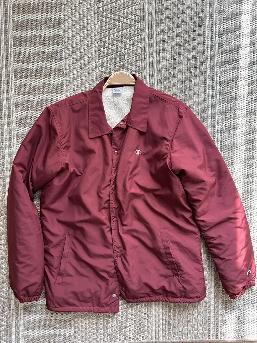 Champion Coach Jacket Wine XL