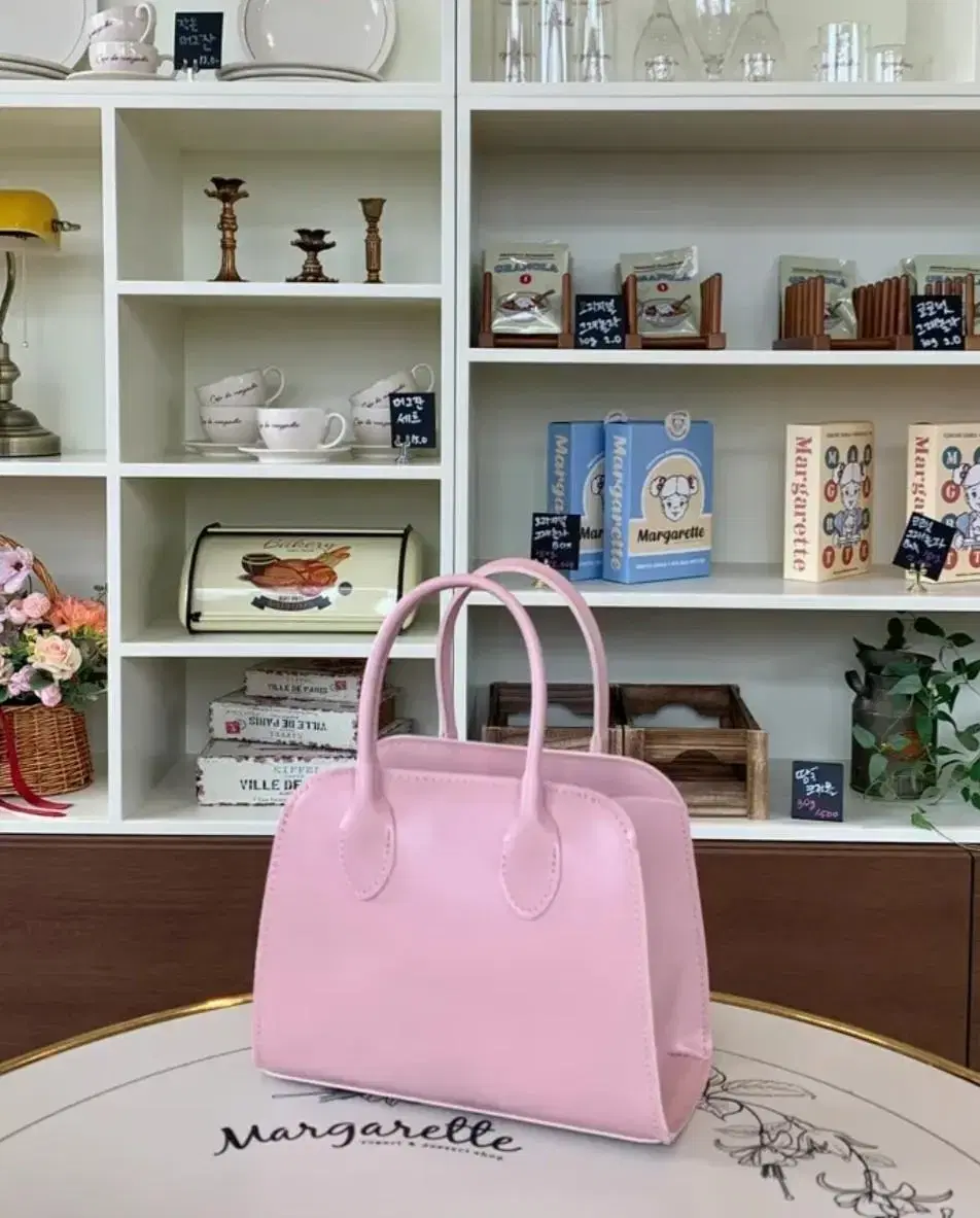 Mini pink tote