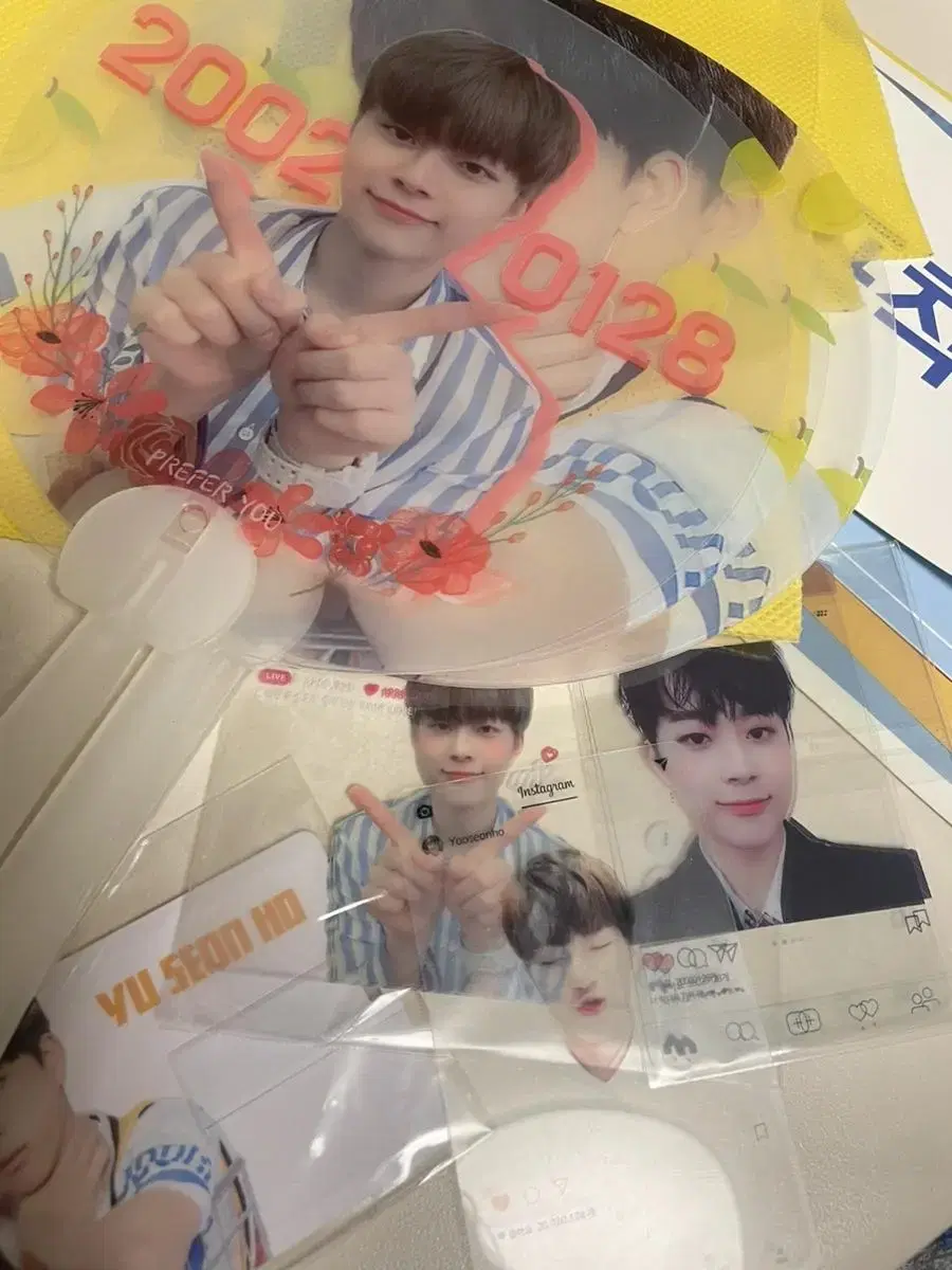 Yoo Yeon Ho unofficial goods Plan cards, etc.