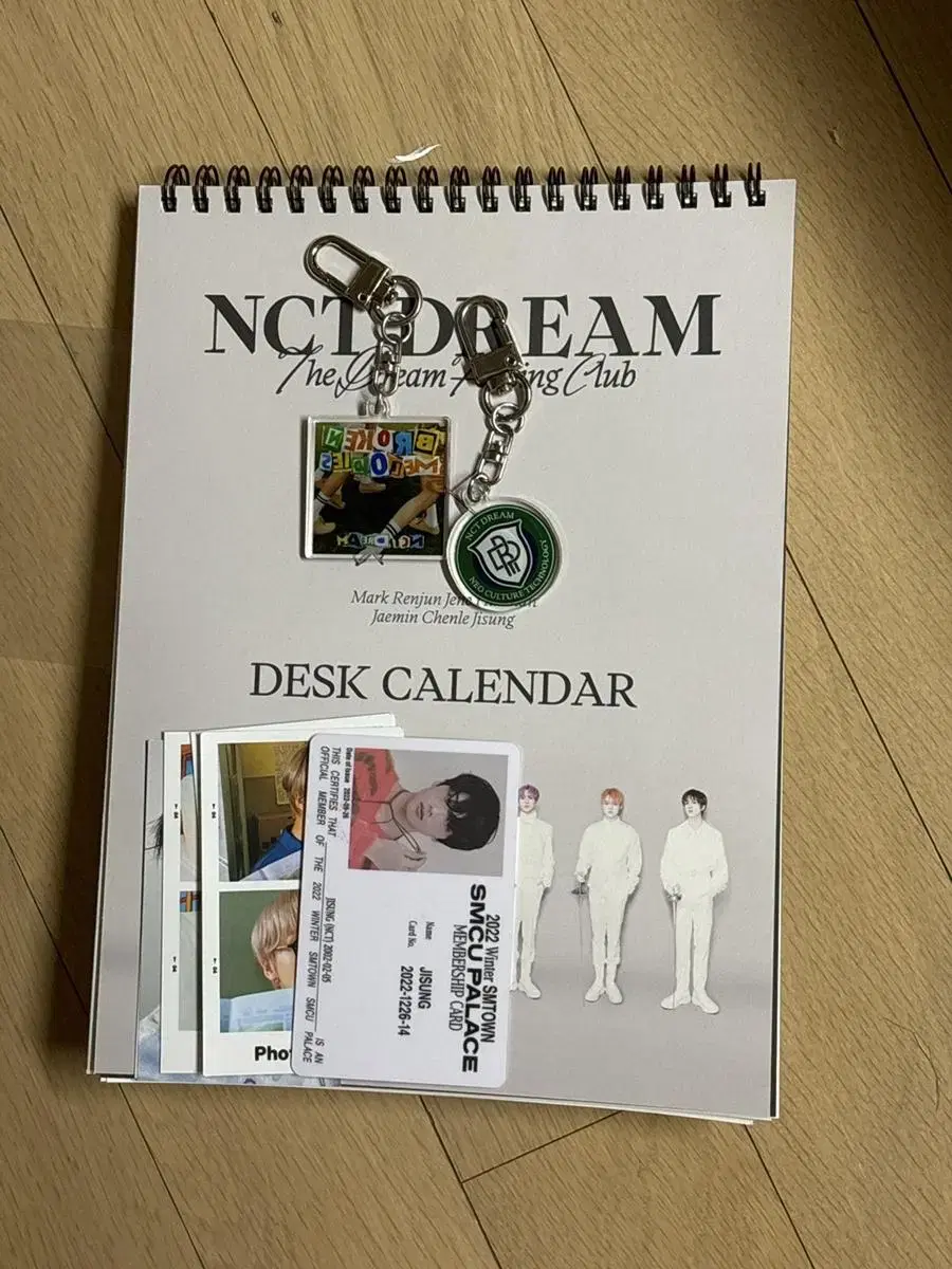 NCT Dream Taldeok Disposal season's greetings keyring Jisung