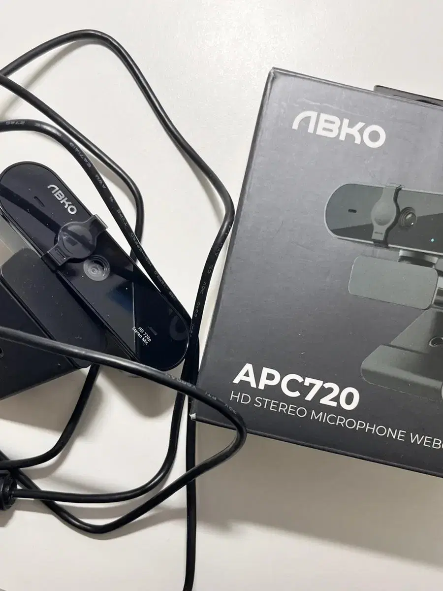 앱코 ABKO 웹캠 APC720 판매합니다