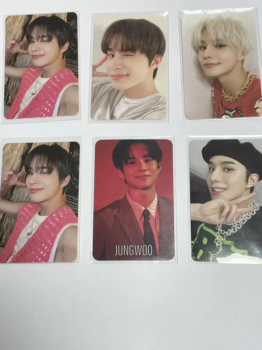 Jungwoo photocard (Jilju Two Badasses photobook 6th Anniversary Lucky Card sticker Loveholic)