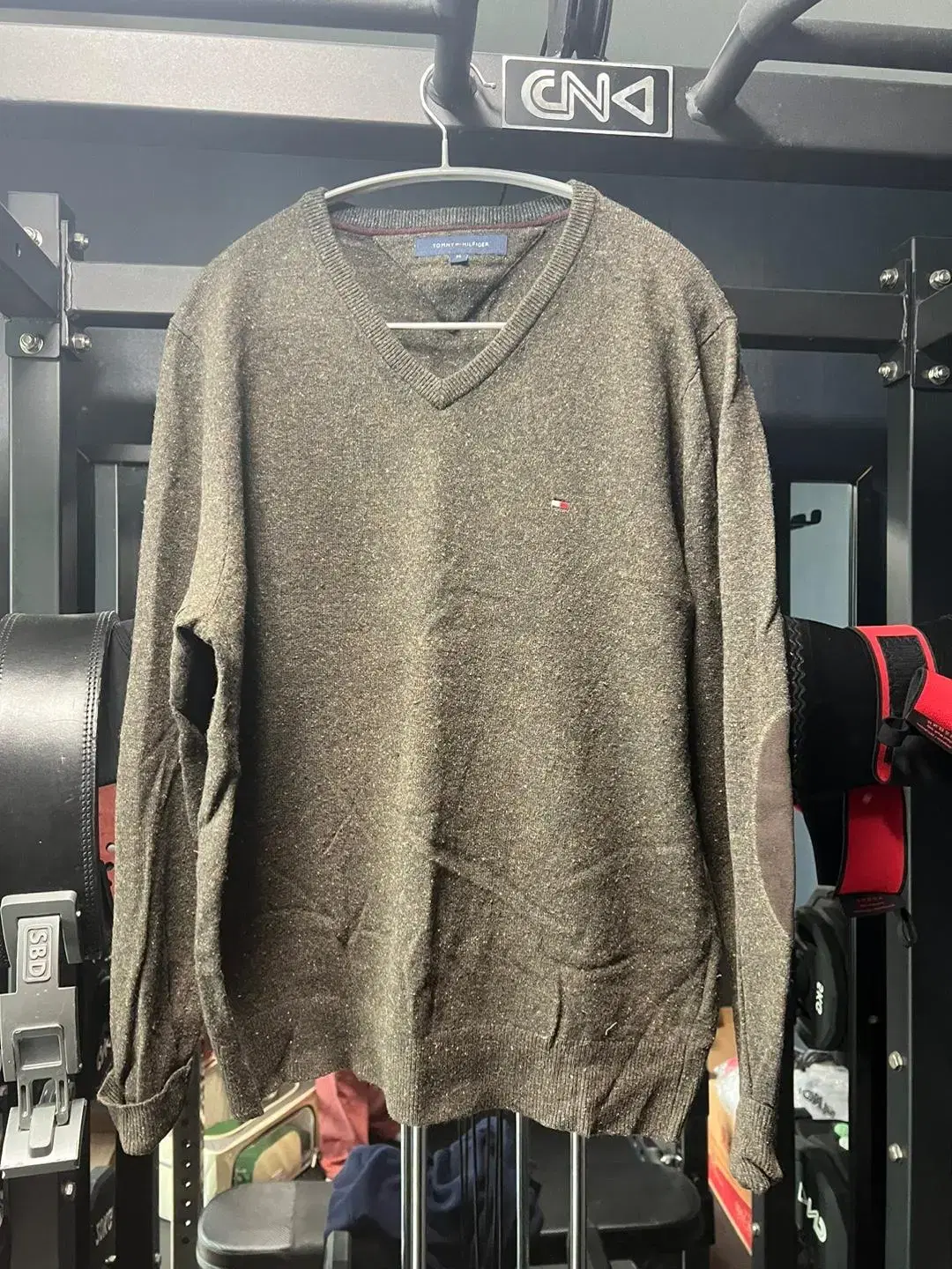 [M] Tommy Hilfiger Khaki knit