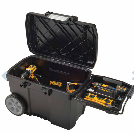 DEWALT DWST33090 15갤런 계약자 롤링 공구함