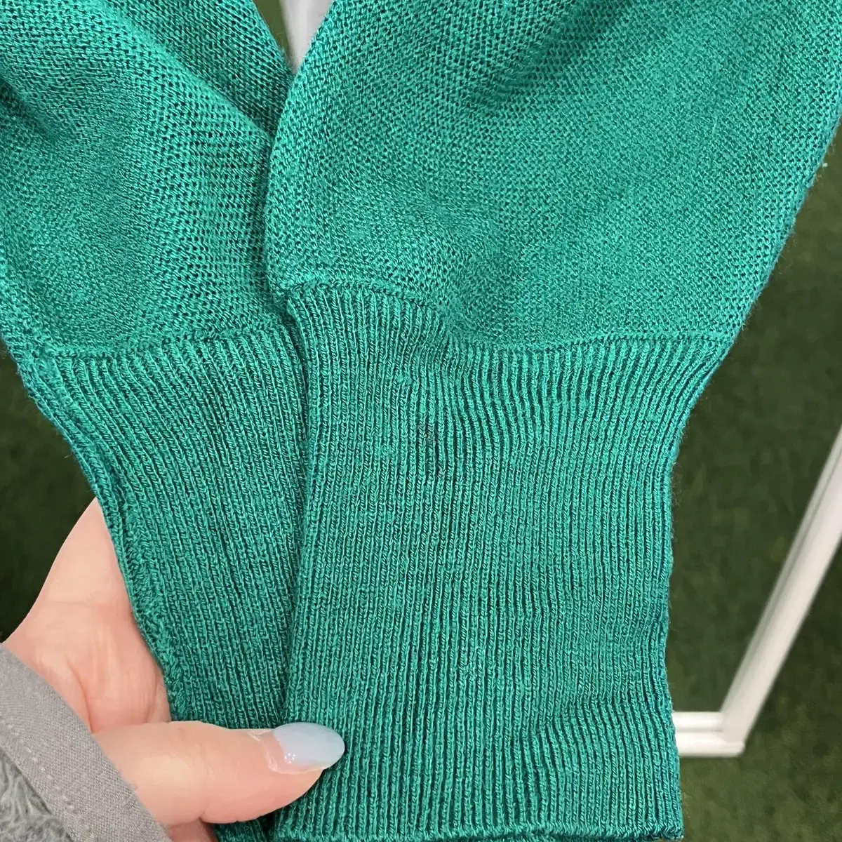 Lacoste 라코스테 가디건 (green)