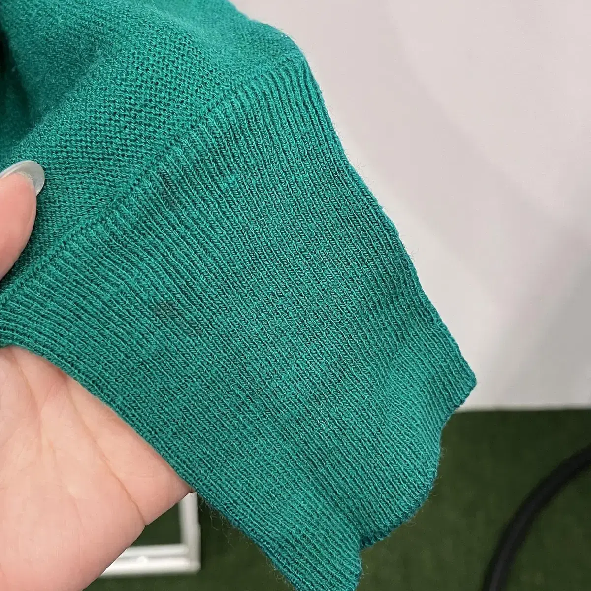 Lacoste 라코스테 가디건 (green)