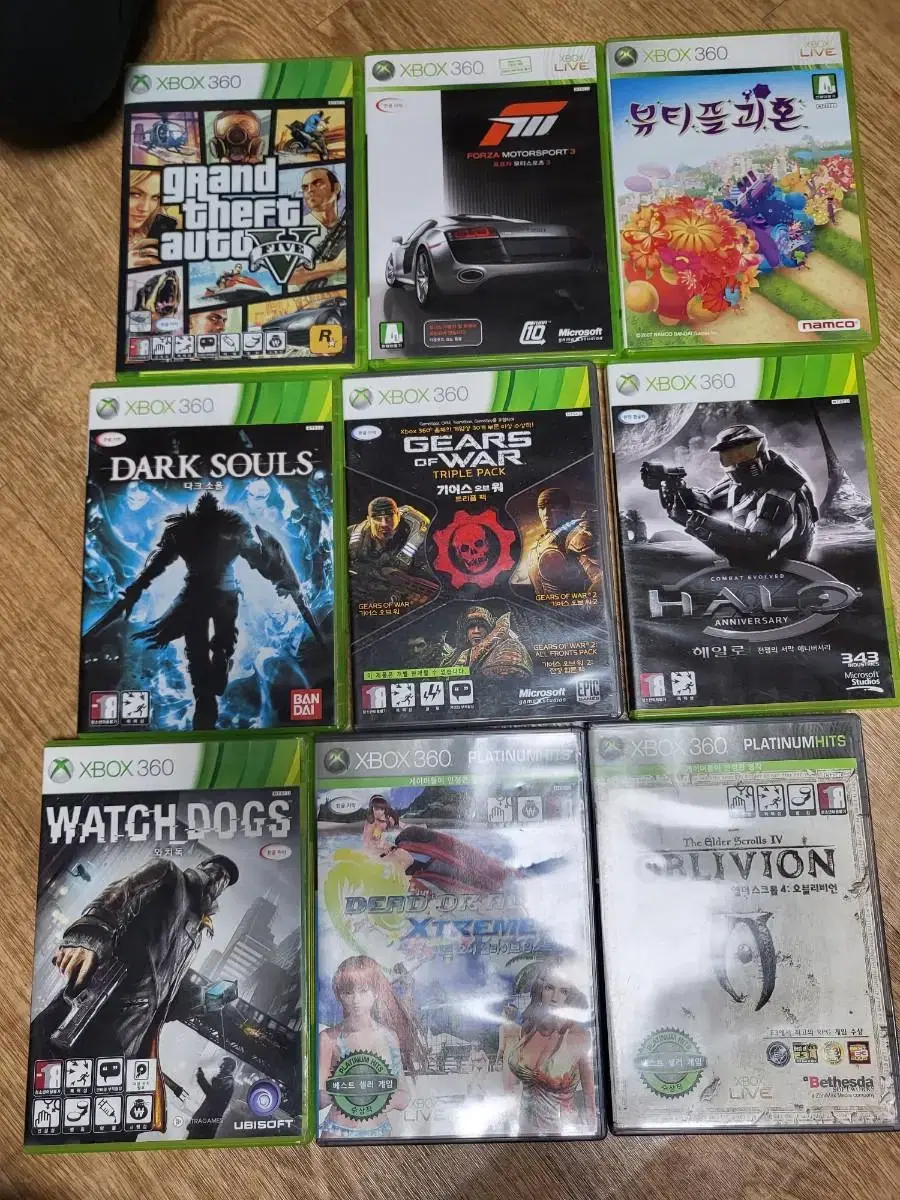 I sold some xbox360 CDs