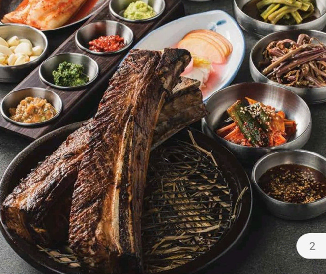 [짚불태백 수원호매실점] 짚불초벌구이 우대갈비한정 300g