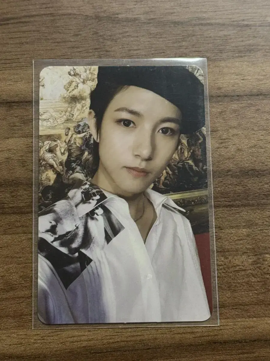 nct dream renjun photocard boom renjun beretrenjun