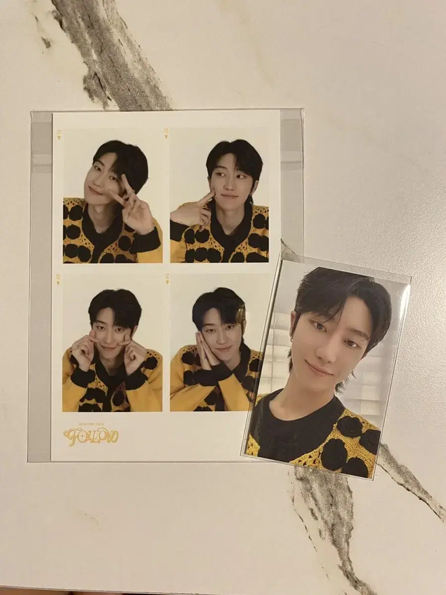 Follow @seventeen windbreak the8 photocard+neckcut