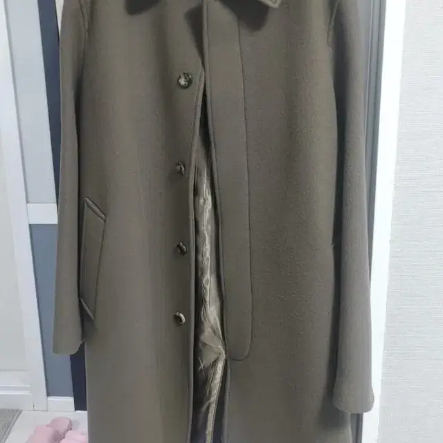 WOOL BAL COLLAR COAT (SAND KHAKI)