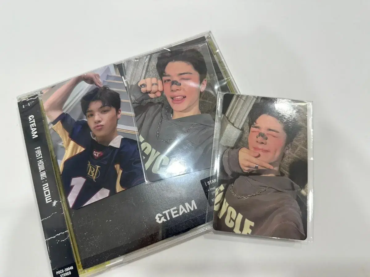 &TEAM maki album Standard version photocard weverse Unreleased photocard