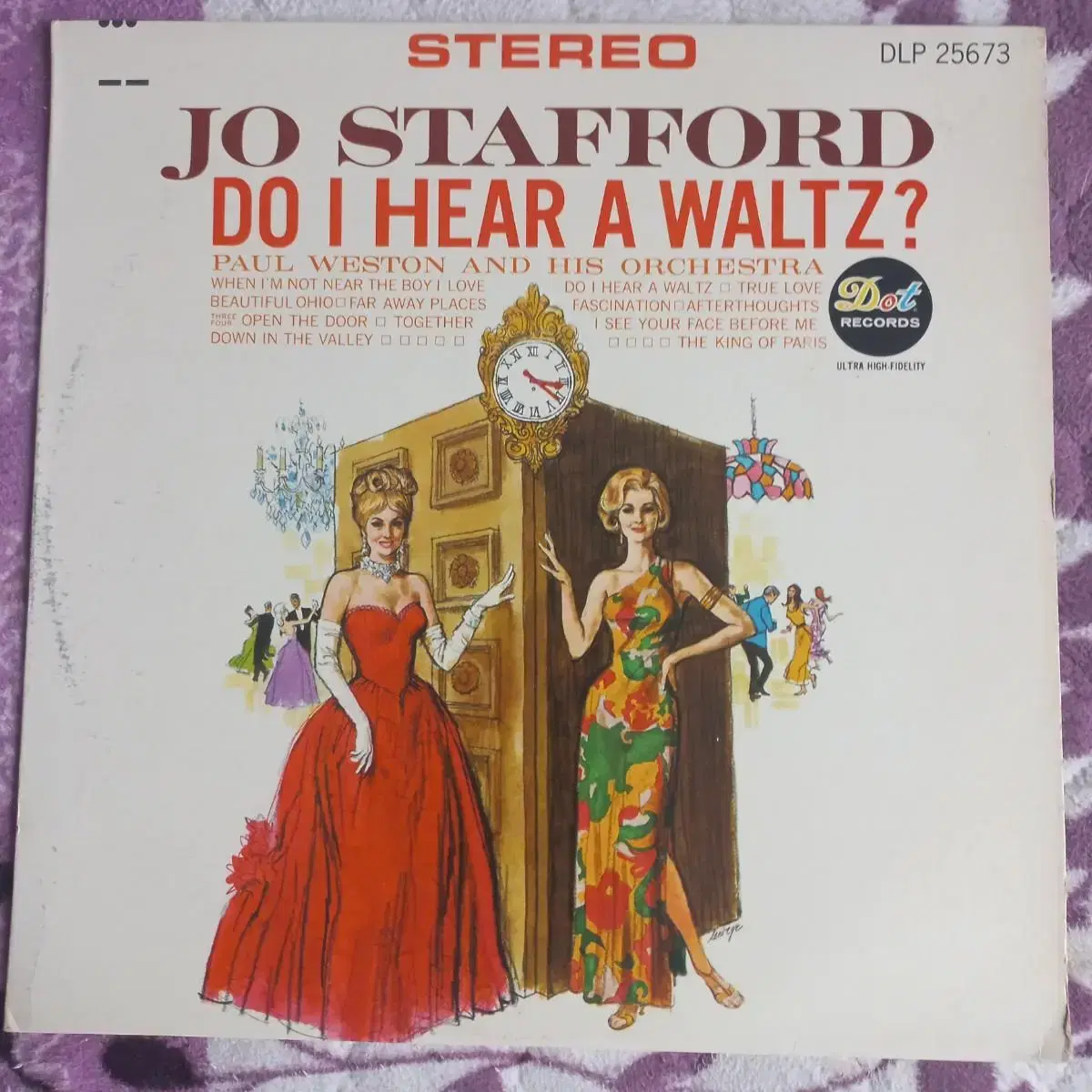 Lp중고 JO STAFFORD - DO I A WALTZ JAZZ 음반