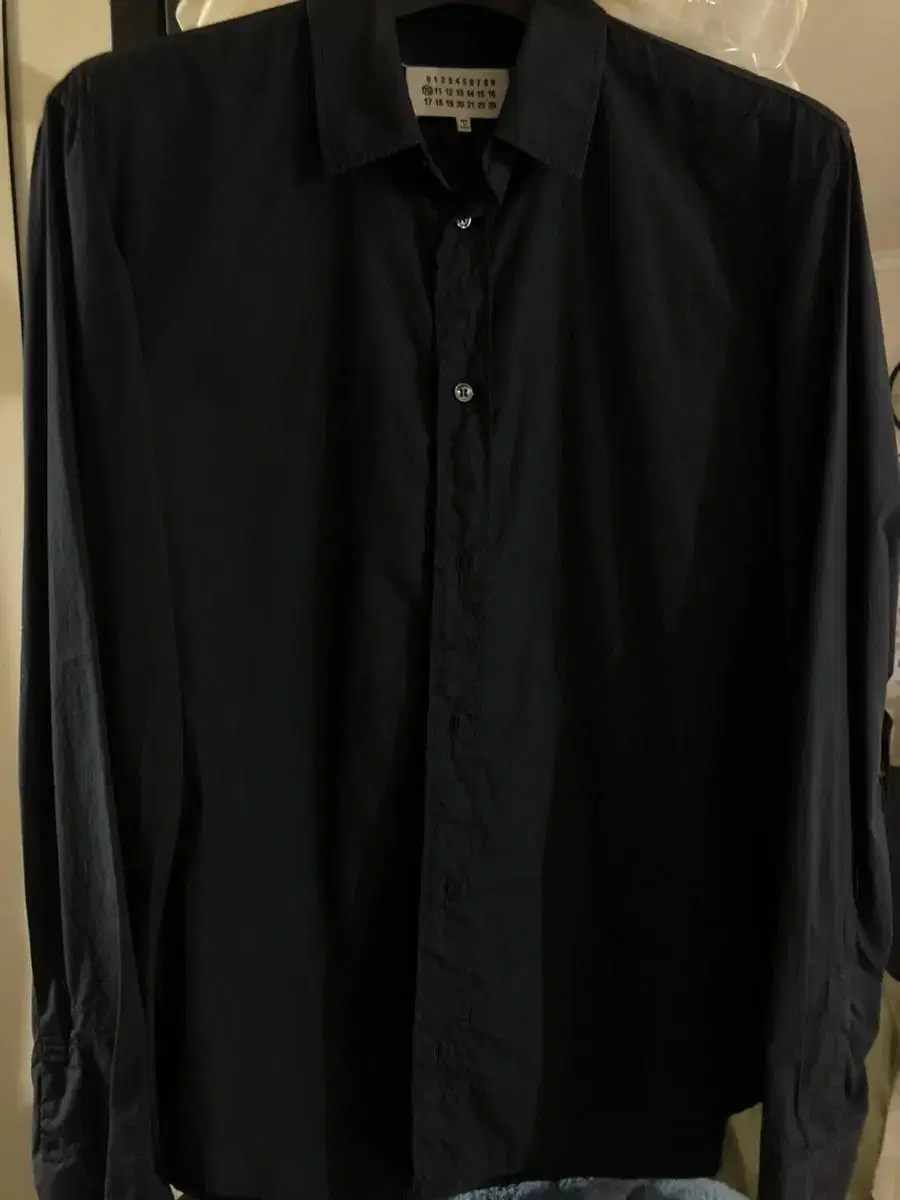 Margiela Stitched Shirt Navy 105