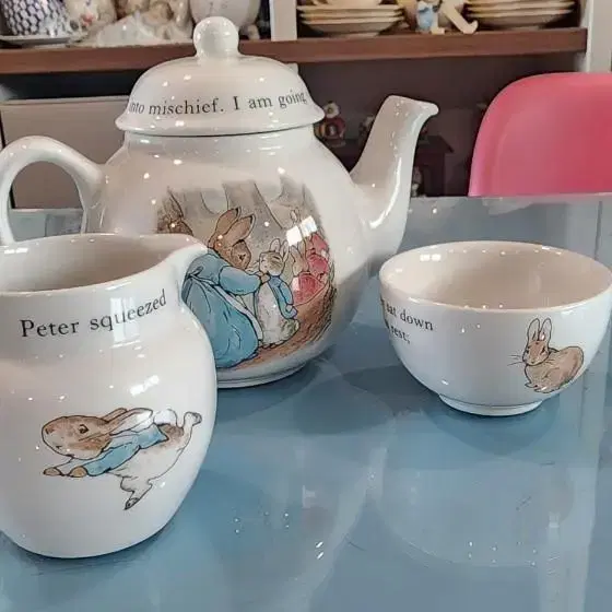 3 Pc Set Wedgwood Fredrick Warne Peter