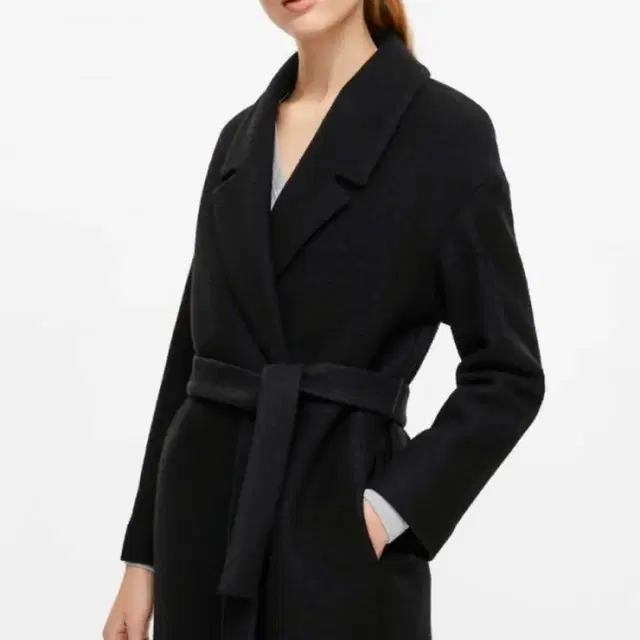 코스 벨티드 울 코트 (Belted wool coat)