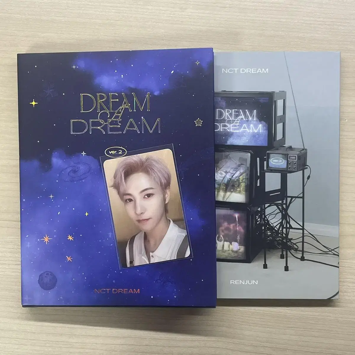 nct dream renjun dream-a-dream ver.2 photobook photocard book poka