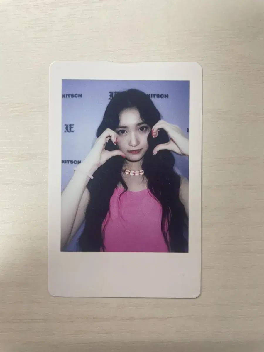 ive with muu leeseo ld pola photocard