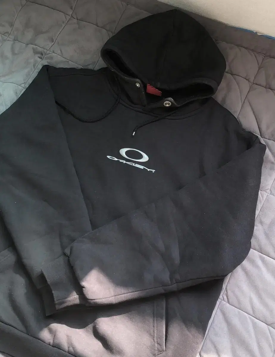 00s Oakley Software Solid Logo Hoodie XL