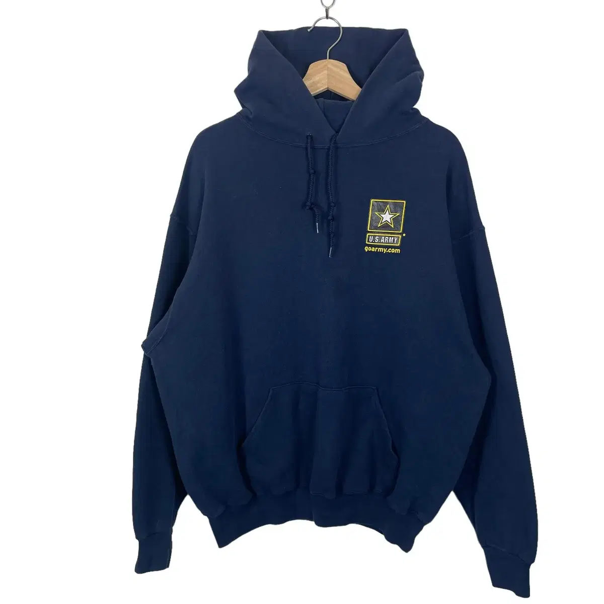 X-Rage Military Print Navy Hoodie