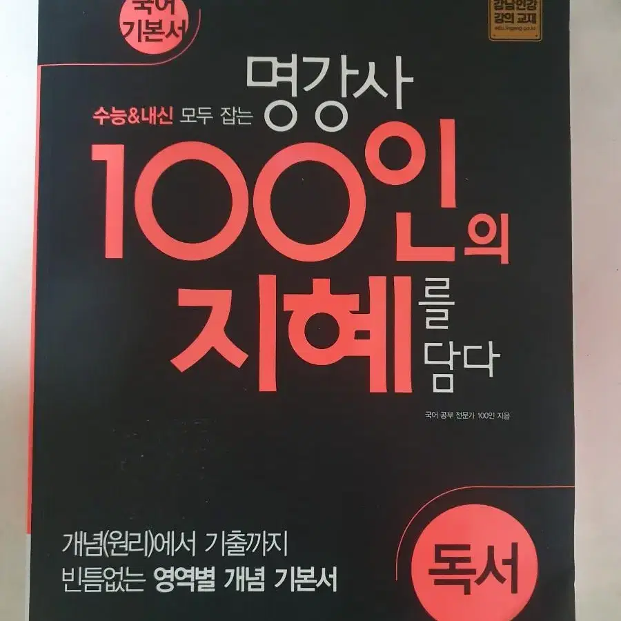 100인의 지혜를 담다 국어 기본서 문학 독서