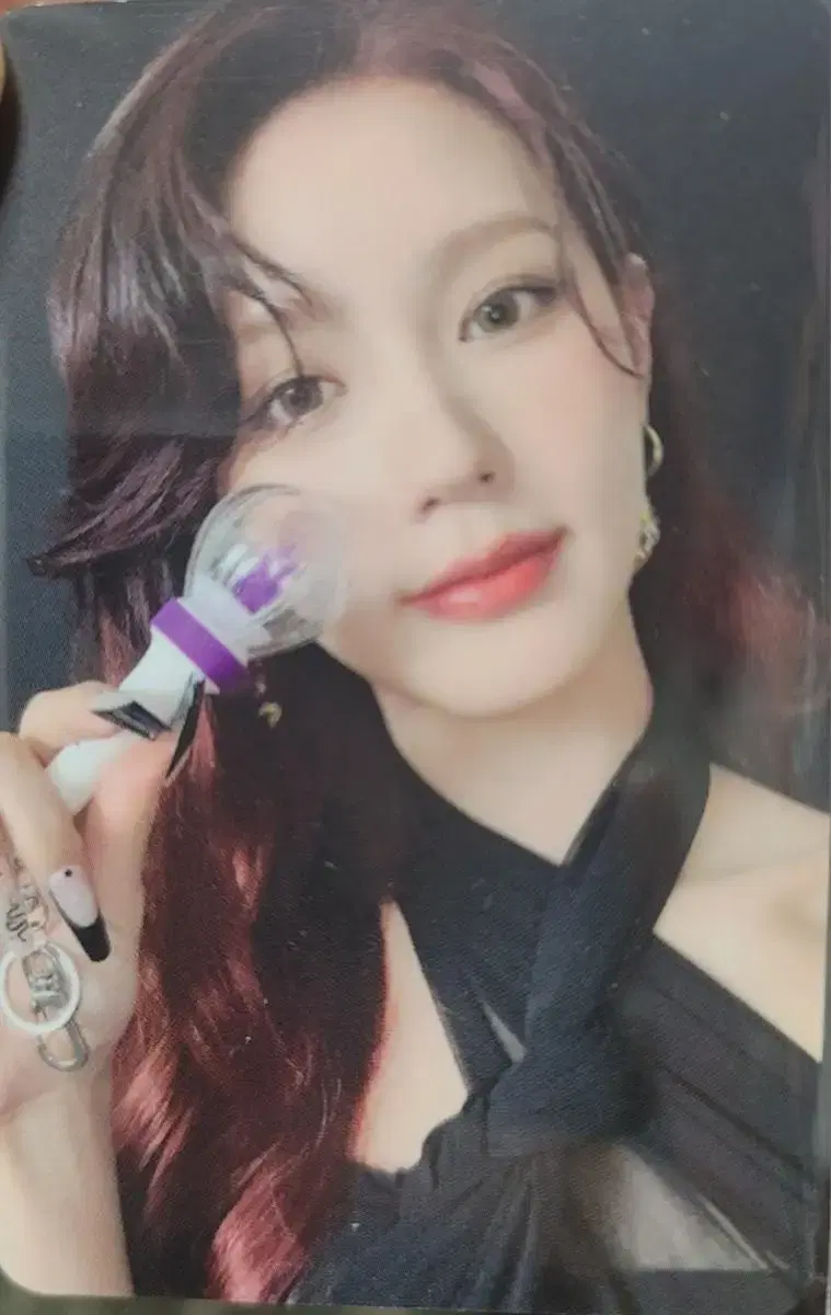 idle miyeon broadcast photocard photocard jo miyeon gidle girls