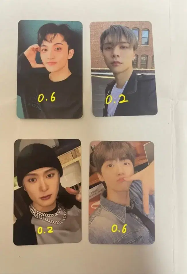 NCT photocard wts ld unreleased photocard doyoung jaehyun winwin ten johnny mark jaemin Haechan