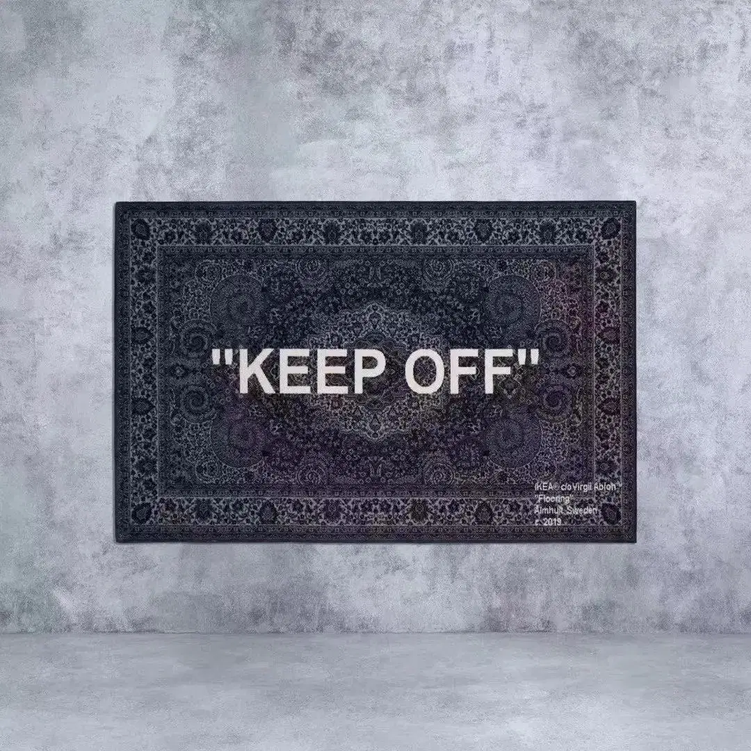 버질아블로 이케아 KEEP OFF 러그