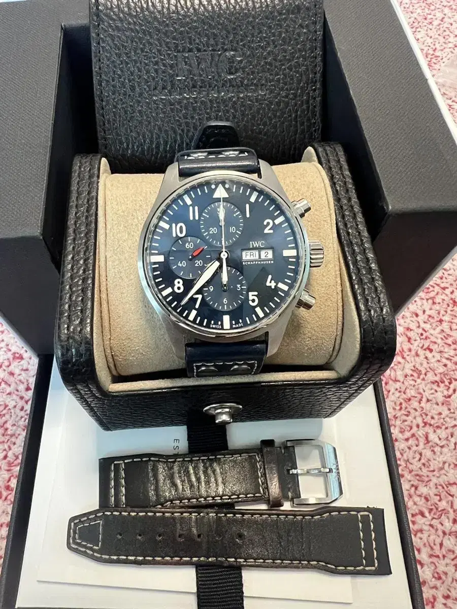 IWC 파일럿 크로노그래프 어린왕자 IW377714