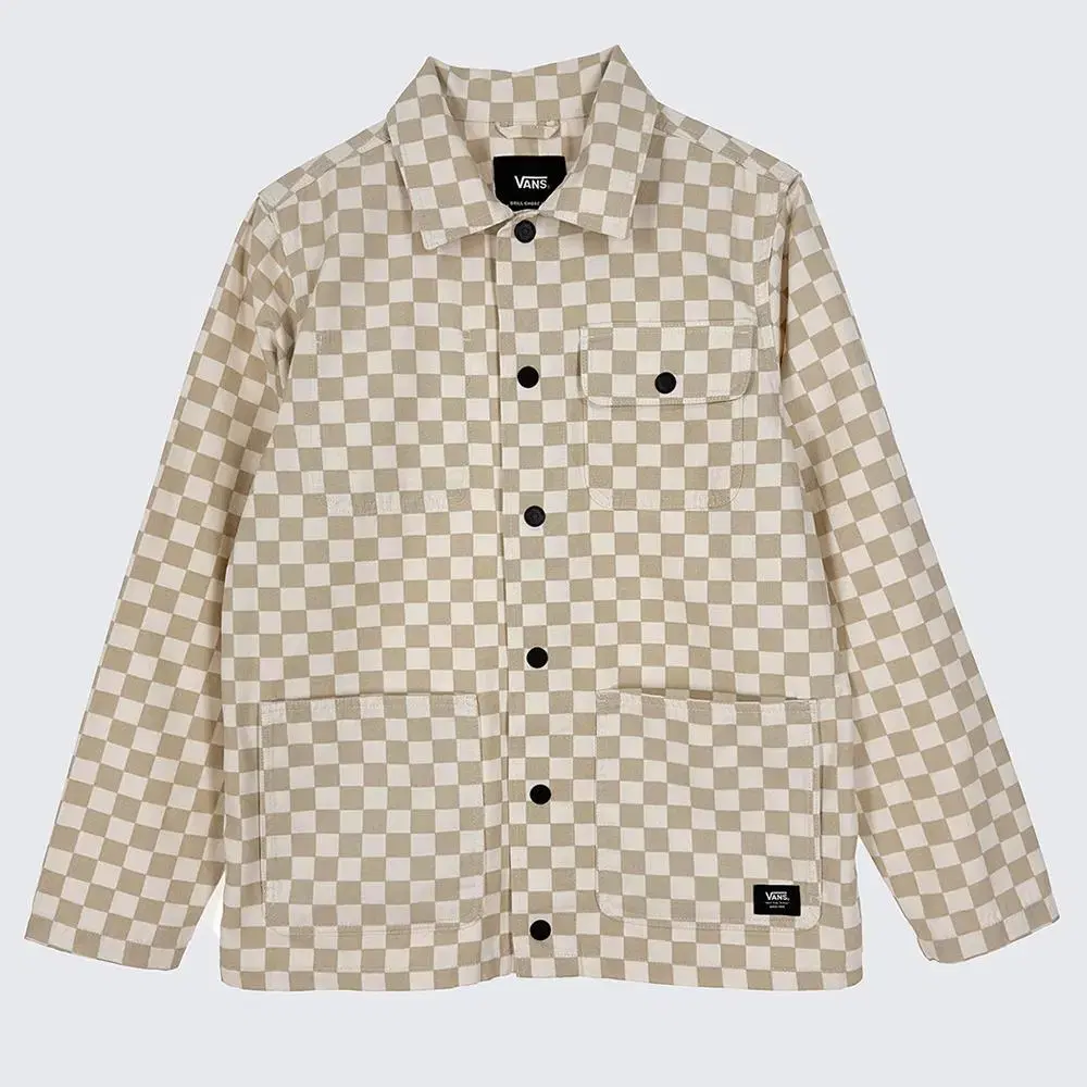 [Men's 95-100] Vans VANS Check Jacket Jumper Cotton (19173)