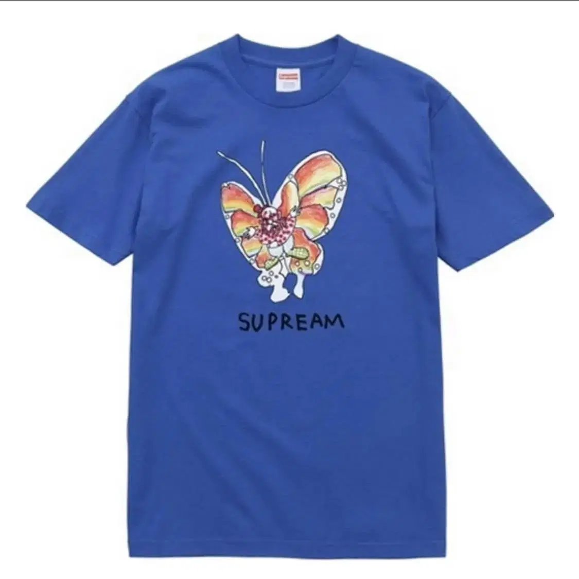 [M]16SS Supreme Gonzo Butterfly T-shirt Royal