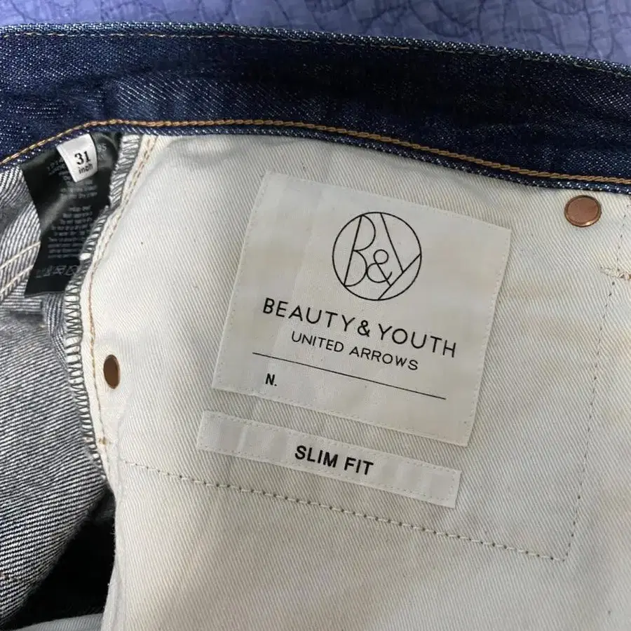 Beauty&Youth United Arrows 셀비지데님