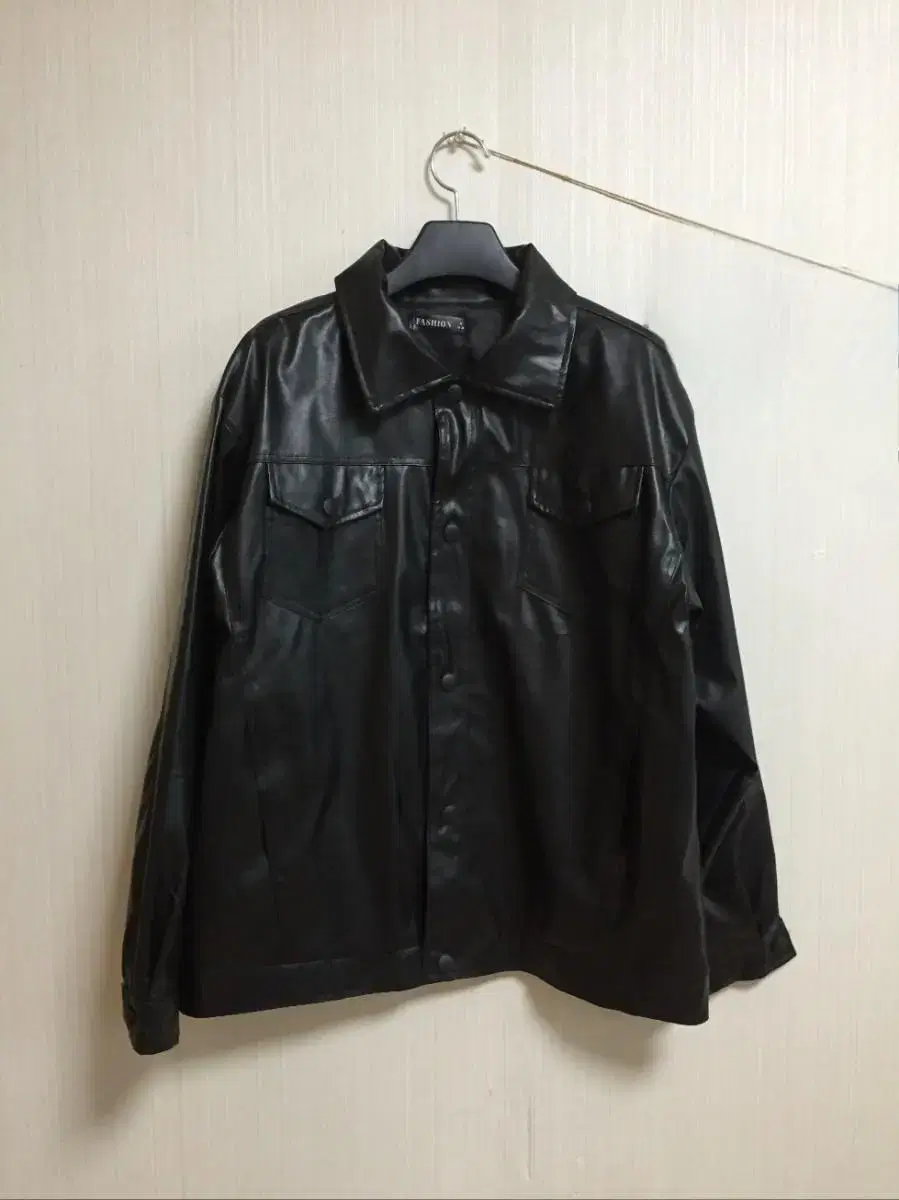 Pocket rider jacket leather coatGirth 68 cm