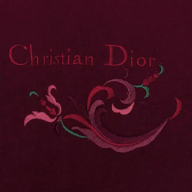 크리스찬 디올 DIOR 무릎담요 숄 머플러 울 빈티지 (19214)