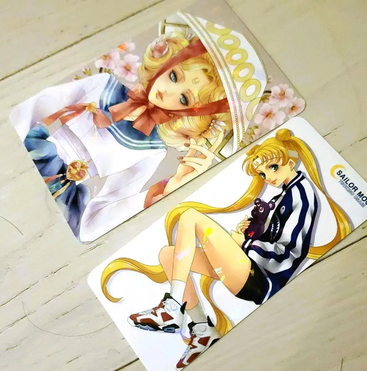 Sailor Moon unofficial goods Kartek postcard