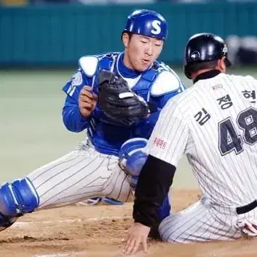 (승리기념할인)삼성라이온즈 최형우 실착 유니폼 (포수시절)